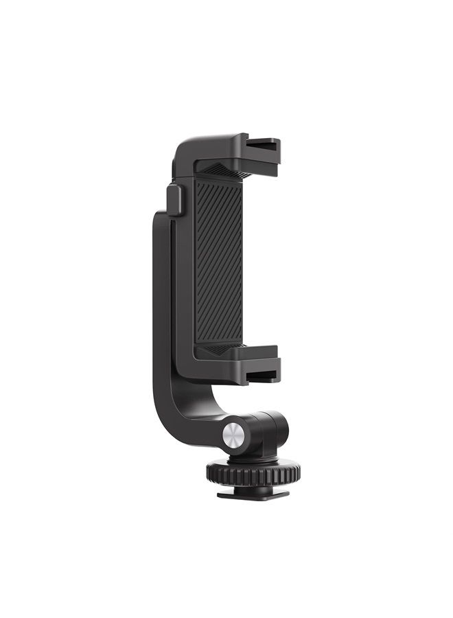 PGYTECH Phone iPhone Tripod Mount Holder with 2 Cold Shoe Mount(Upgraded Version), Support Vertical and Horizontal Shooting, 2.36 to 3.62 inches, Compatible for iPhone 14Pro/14/13/12/SE, Samsung, Motoroia - Image 1
