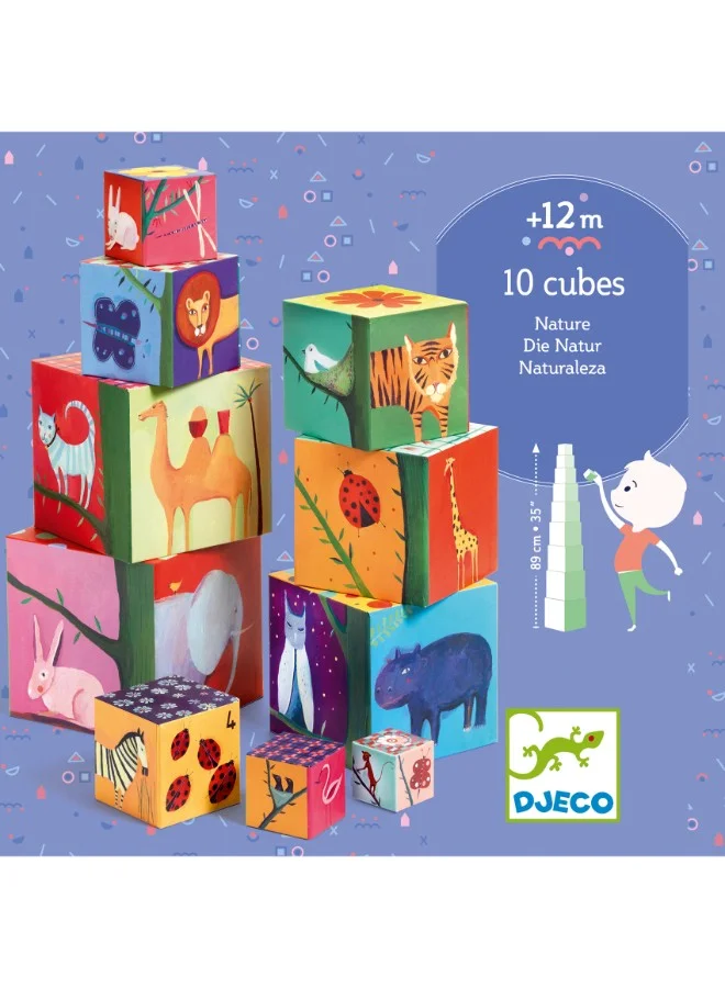 DJECO Nature & Animal Blocks