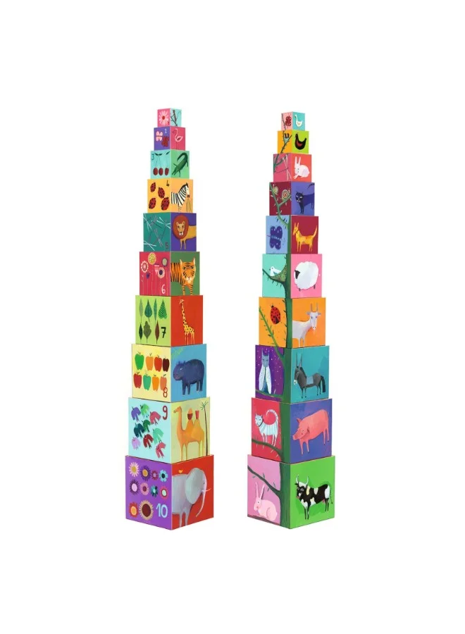 DJECO Nature & Animal Blocks