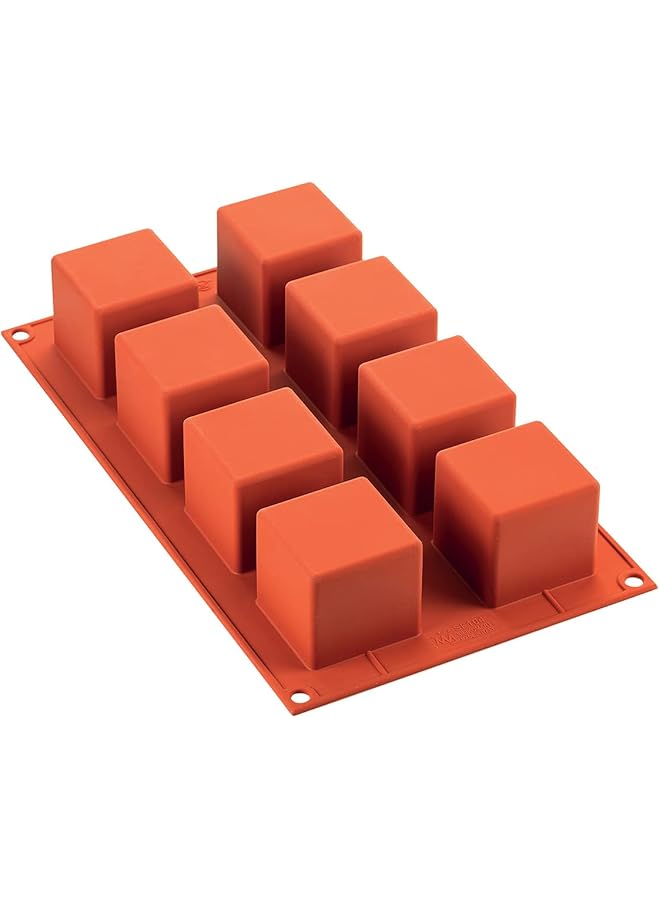 Green Tiger - SF104 - Silicone Cube Cake Mould 50x50 h 50 mm