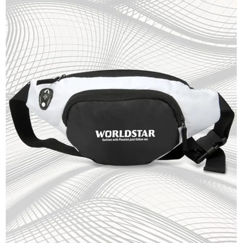 WORLD STAR Waist Bag for Men & Women | Fanny Pack for Men | Trendy Mobile Waist Pouch Pocket Bag for Girls and Boys | Waterproof Hip and Side Bags for Outdoor Hiking Travel (Multi) - Image 4