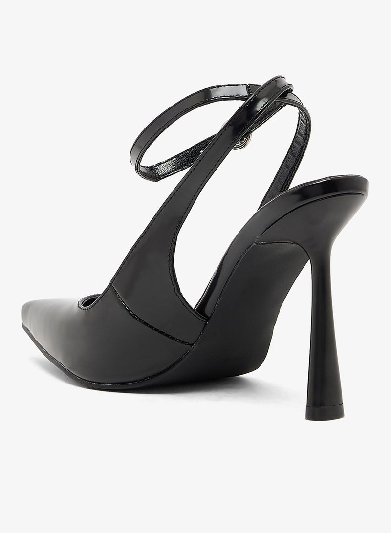 ايلا أحذية بكعب عالٍ بحزام خلفي - Image 3