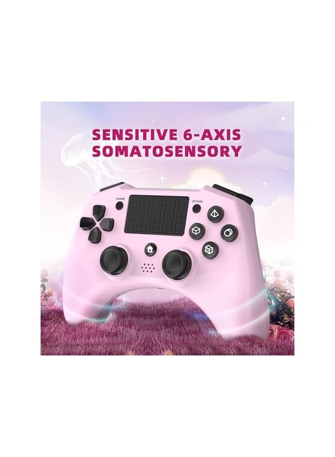 PROMASS Wireless Controller with 6-Axis Motion Sensor,Controller for Kids and Adults(PINK) - Image 3