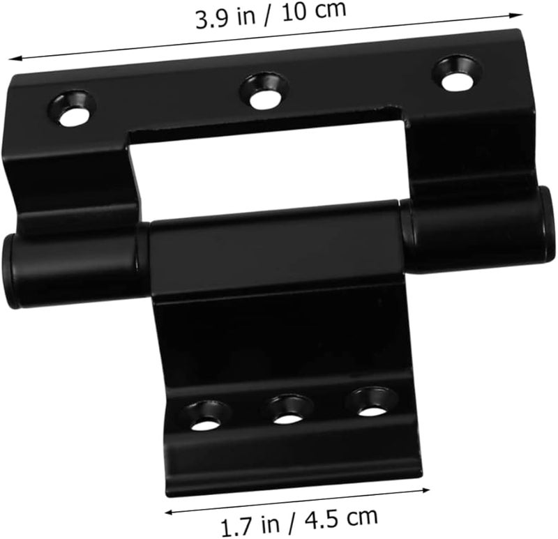 Artibetter 4 Pack Heavy Duty Aluminum Window Hinge Exterior Door Hinges Insulation Soft Close - Image 3