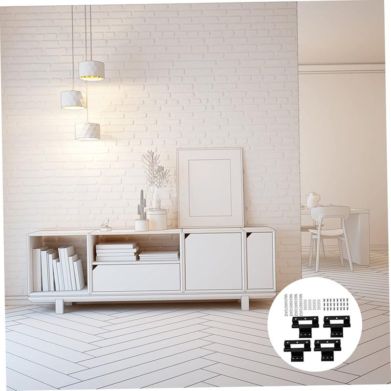 Artibetter 4 Pack Heavy Duty Aluminum Window Hinge Exterior Door Hinges Insulation Soft Close - Image 4