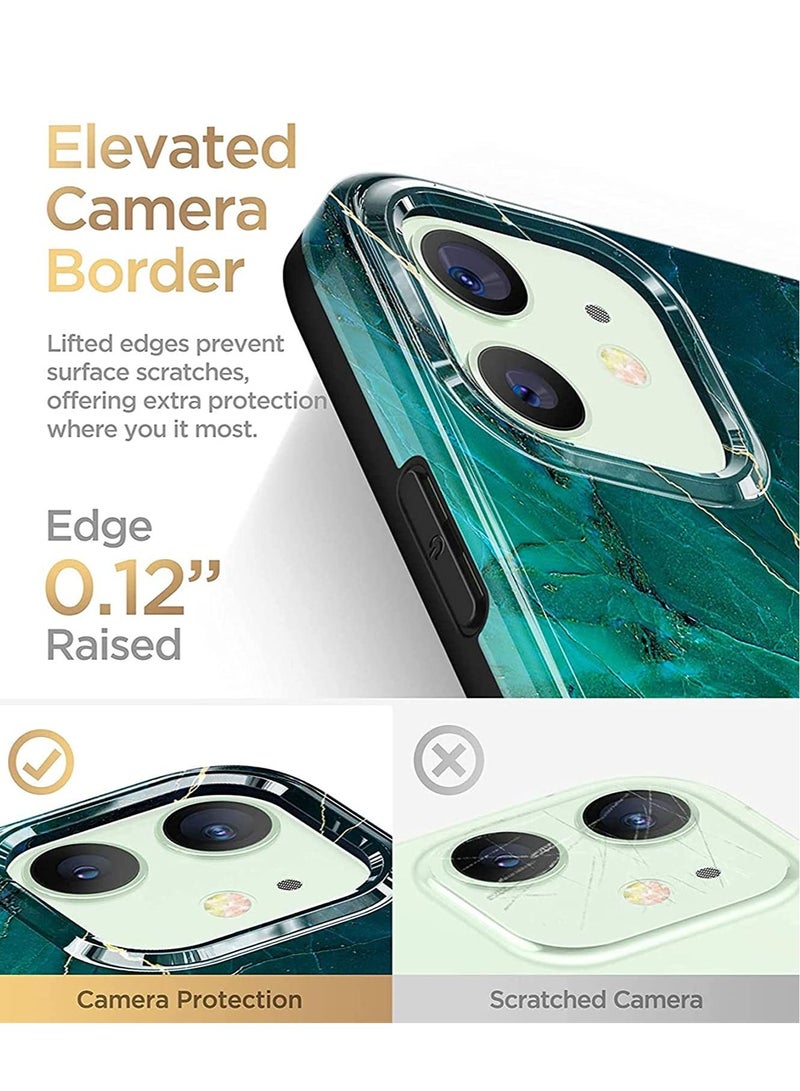 SYOSI Series of Protective Cases Are Compatible with for iPhone 12 Pro 6.1”2020, Thin Glossy Soft Marble Shock-Proof And Scratch-Proof Mobile Phone Case - Image 2
