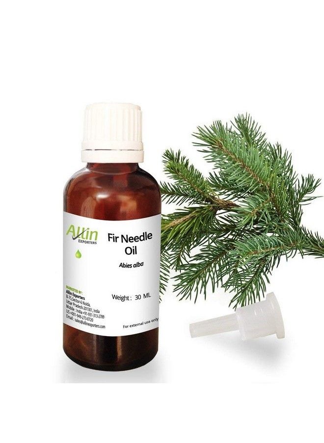 Allin Exporters Fir Needle Oil Pure Natural & Undiluted Therapeutic Grade Oils For Aromatherapy Skin & Hair Care (30 Ml)  - Image 1