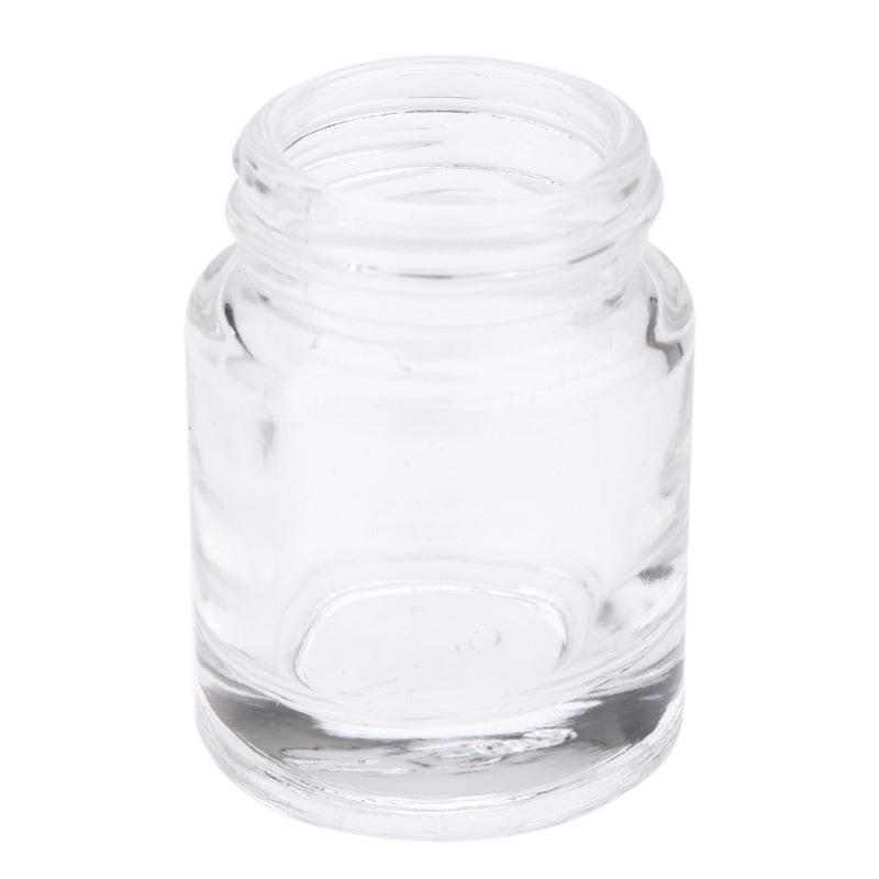 Airbrush Cleaning Glass Bottles: 22cc Transparent Durable Lightweight Siphon Feed - Adapter Lid Assembly Compatible With Master Badger Paasche Airbrushes For Airbrush Maintenance - Image 5