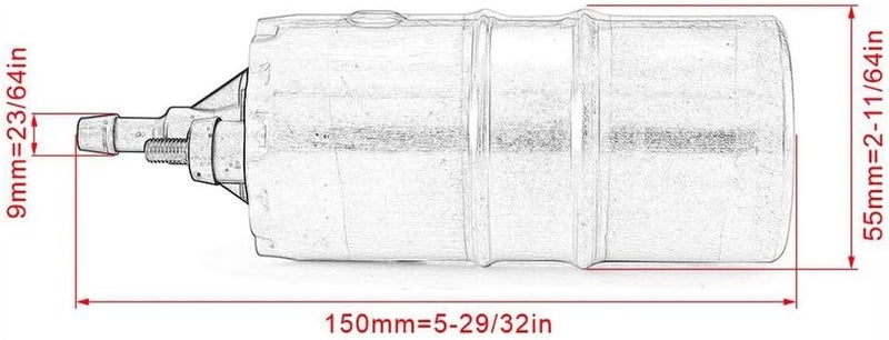 QASULER High Pressure Motorcycle Fuel Pump - Image 2