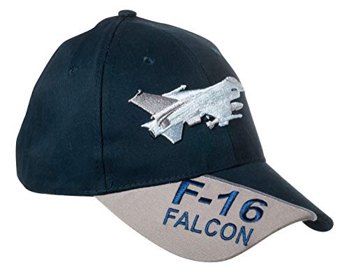 Eagle Crest United States Air Force F-16 Falcon Fighter Aircraft Military Baseball Cap - Image 2