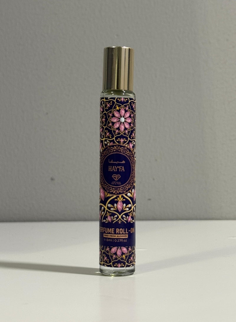 SAIF AL FARES Hayfa Attar Perfume Oil Roll On for Men & Women 8ml (Floral) - Image 1