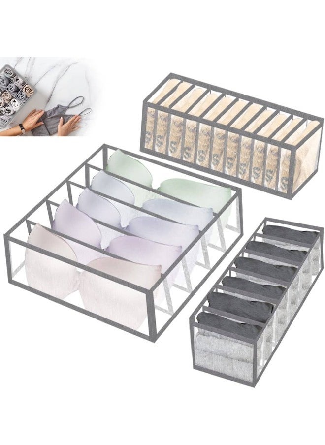 Generic - Wardrobe Organizer with Compartments (3 Pcs) - Image 1