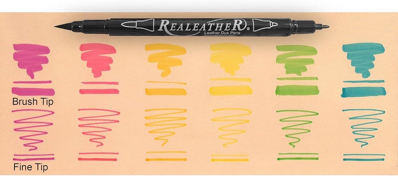 Realeather Leather Markers Brights - Image 2