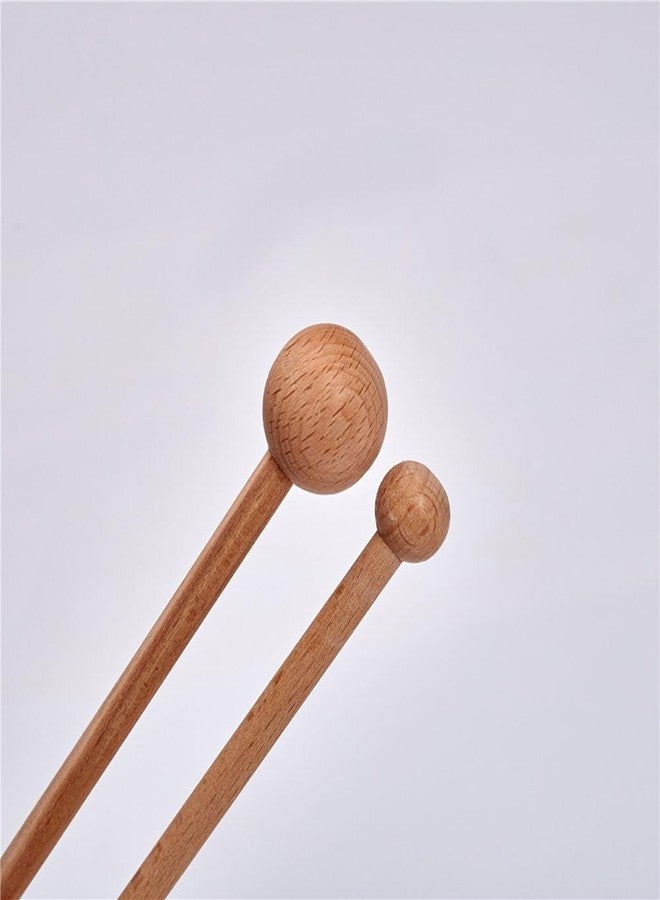 Luzen 2Pcs Wooden Throwing Sticks Pottery Shaping Pottery Throwing Tools Double Head Ball Pottery Throwing Stick for Artist Clay, Pottery Shaping Tools, 2 Sizes - Image 3