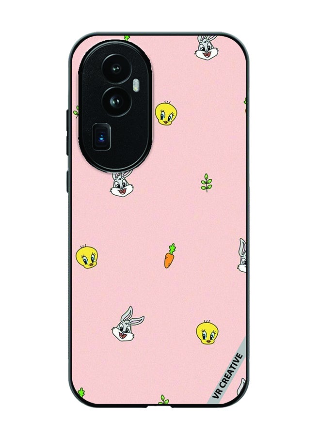 VR CREATIVE Protective Case Cover For Oppo Reno 10 Pro Plus Bunny Design Multicolour - Image 1