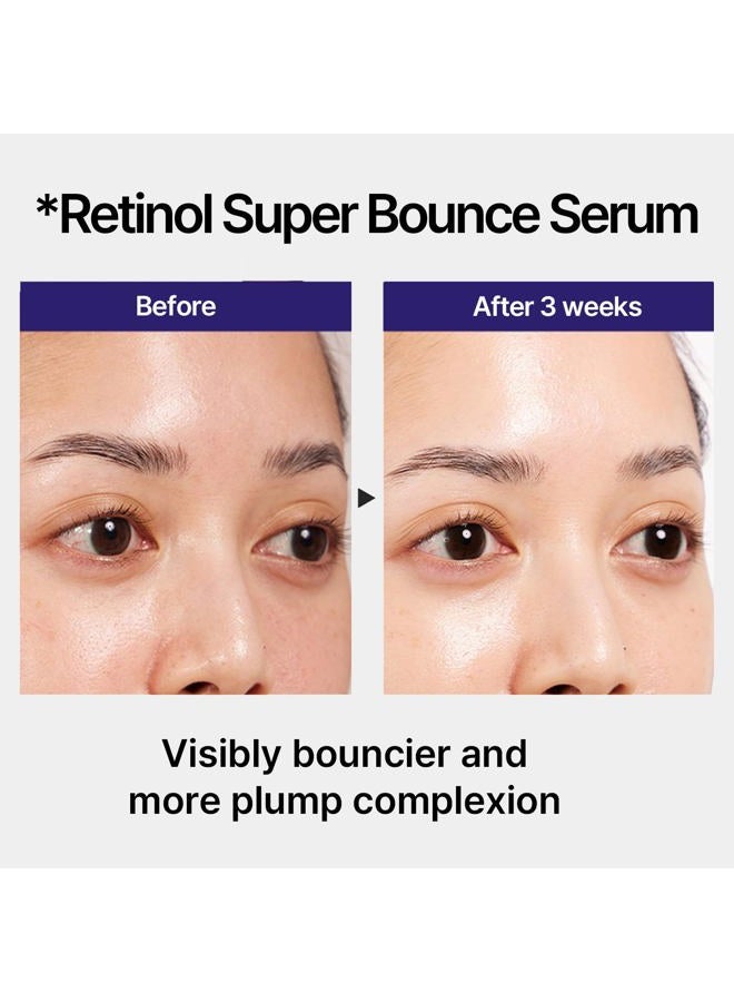Iope Retinol Super Bounce Serum | Korean Retinoid Eye Treatment for Anti-Aging, Beginner Friendly, Reduction in Fine Lines & Wrinkles, Firming and Rejuvenating, Daily Glow Routine, 1.69 Fl Oz. (50ml) - Image 3