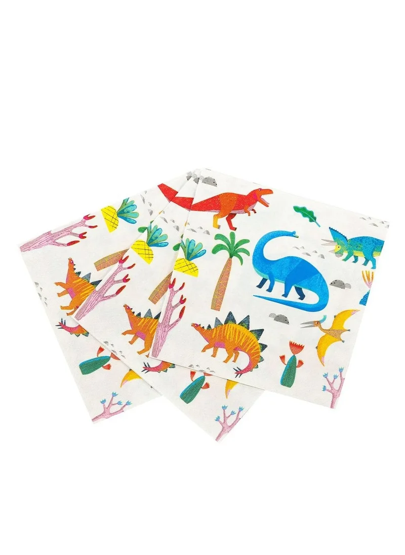 توكينج تيبلز Dinosaur Party Napkins