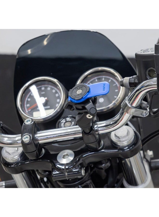 Quad Lock Motorcycle Handlebar Clamp Mount for iPhone, Samsung Galaxy, Google Pixel Smartphone - Image 4