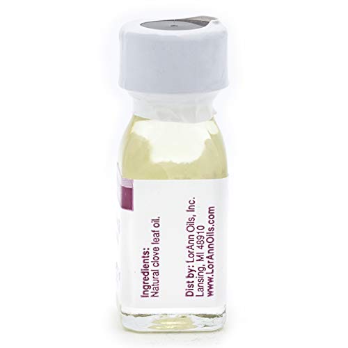 LorAnn Oils LorAnn Clove Leaf Oil SS Natural Flavor, 1 dram bottle (.0125 fl oz - 3.7ml - 1 teaspoon) Twin pack blistered - Image 4