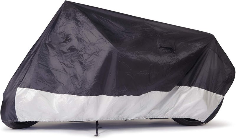 Budge MC-9 Sportsman Motorcycle Cover - Black, Waterproof, Universal Fit for Motorcycles up to 86" - Image 1