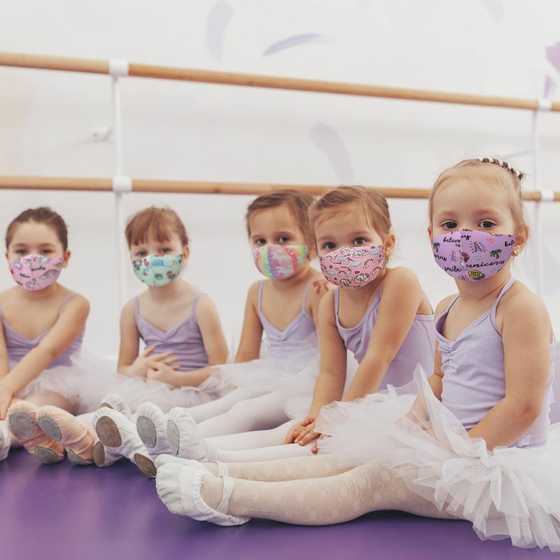 CBC Crown 6 Pack Unisex Children Dust Protection, Breathable, Washable and Reusable Face Masks, Boys & Girls (6 PACK, SET XXIII) - Image 4