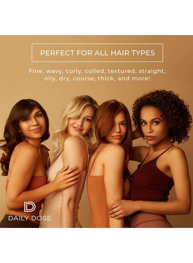 Daily Dose Leave-In Hair Conditioner Detangler Spray (Award Winning) 8.5oz, Paraben Free, Phthalates Free, Cruelty Free, Vegan - Image 4