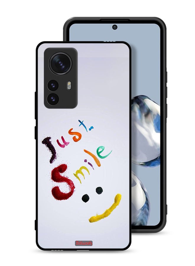 Tolwak Xiaomi 12 Protective Case Cover Just Smile - Image 1