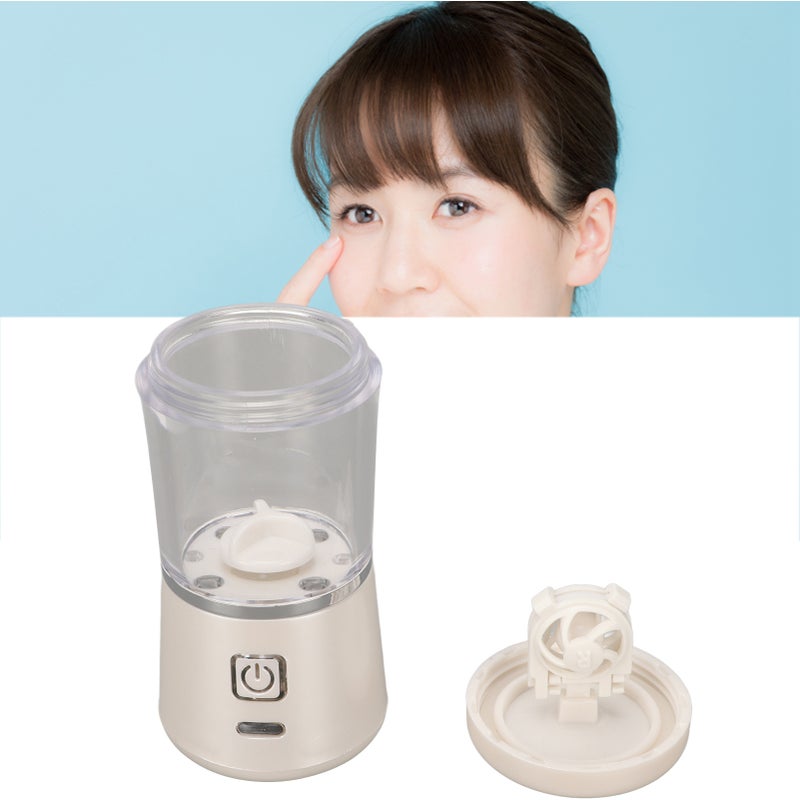 Contact Lens Cleaner USB Charging Automatic Portable Tear Proteins Removal Long Lasting Soft Lens Cleaning Machine White - Image 3