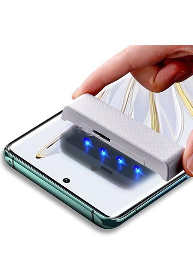 MIGOFAST Screen Protector for S24 Plus UV Tempered Glass, Film HD Screen Saver, 9H Hardness, Bubble-free Screen Replacement Protector Film - Image 4