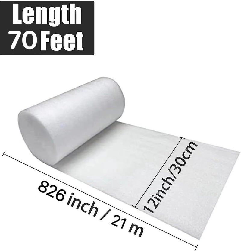 PONGHEI 30cmx 25m Foam Wrap Rolls for Moving Packing Foam Roll Packing Materials Shipping Packing Moving Supplies - Image 2