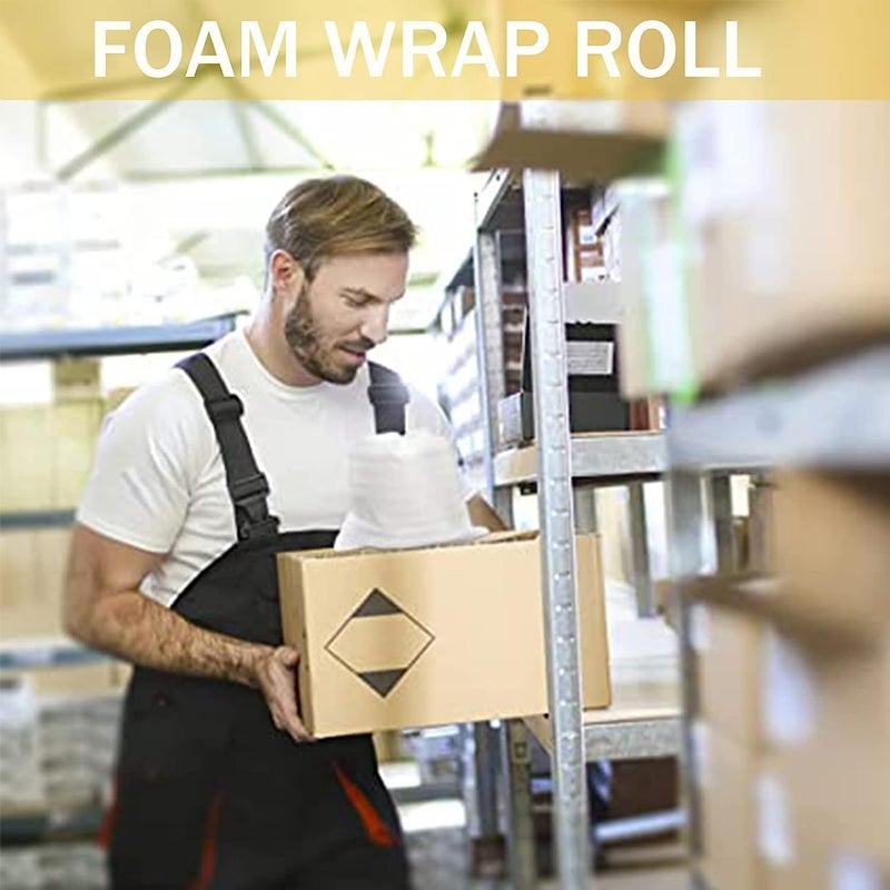 PONGHEI 30cmx 25m Foam Wrap Rolls for Moving Packing Foam Roll Packing Materials Shipping Packing Moving Supplies - Image 5