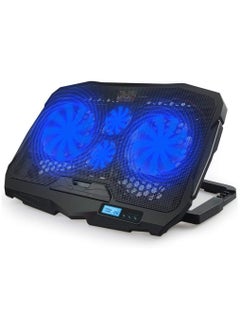 ماركة غير محددة مبرد تبريد للاب توب بشاشة LED - بلون أسود  - Image 1