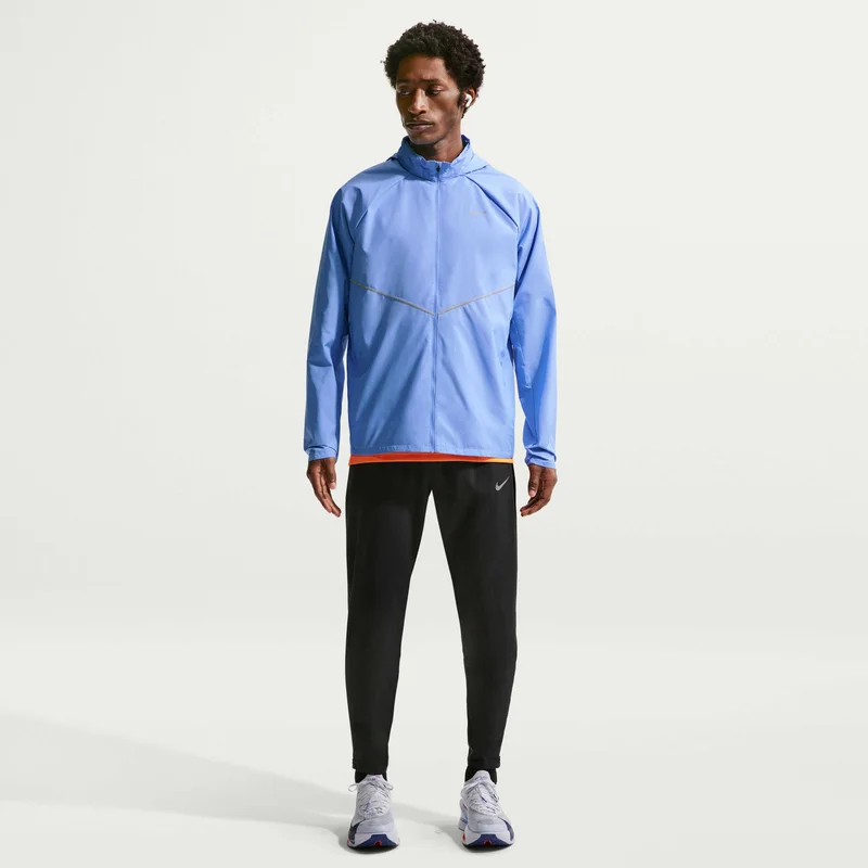 Nike Blue Men's Miler UV Repel Running Jacket for Men | Best Price UAE
