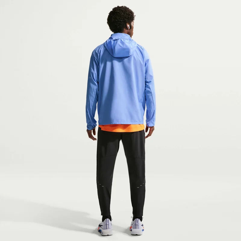 Nike Blue Men's Miler UV Repel Running Jacket for Men | Best Price UAE