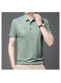 REOCLE Men's Polo Shirt Comfy & Quick Dry Short Sleeves Shirts Regular-Fit Pique Polo Shirt Jersey Golf Shirt  - Image 3