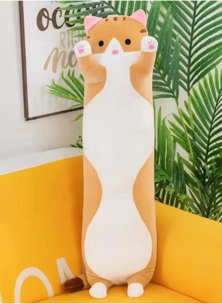 Magnolia Cute indoor cat toy, sleeping cats, sleeping pillow, squishy, ​​100 size animal doll  - Image 4