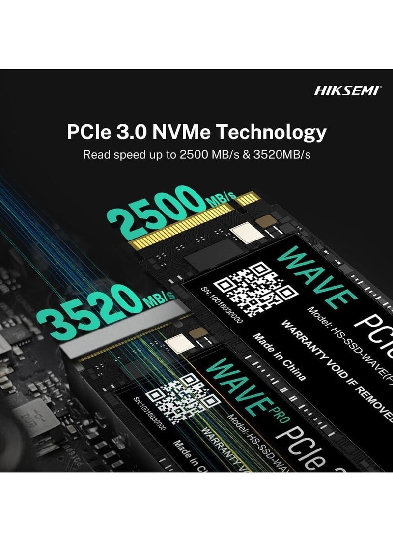 HIKSEMI - SSD Internal M.2 NVMe SATA SSD with 256GB storage capacity - Image 1