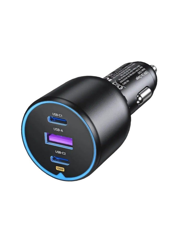 يو جرين شاحن سيارة 2 منفذ USB-C ومنفذ USB 130 واط - Image 1
