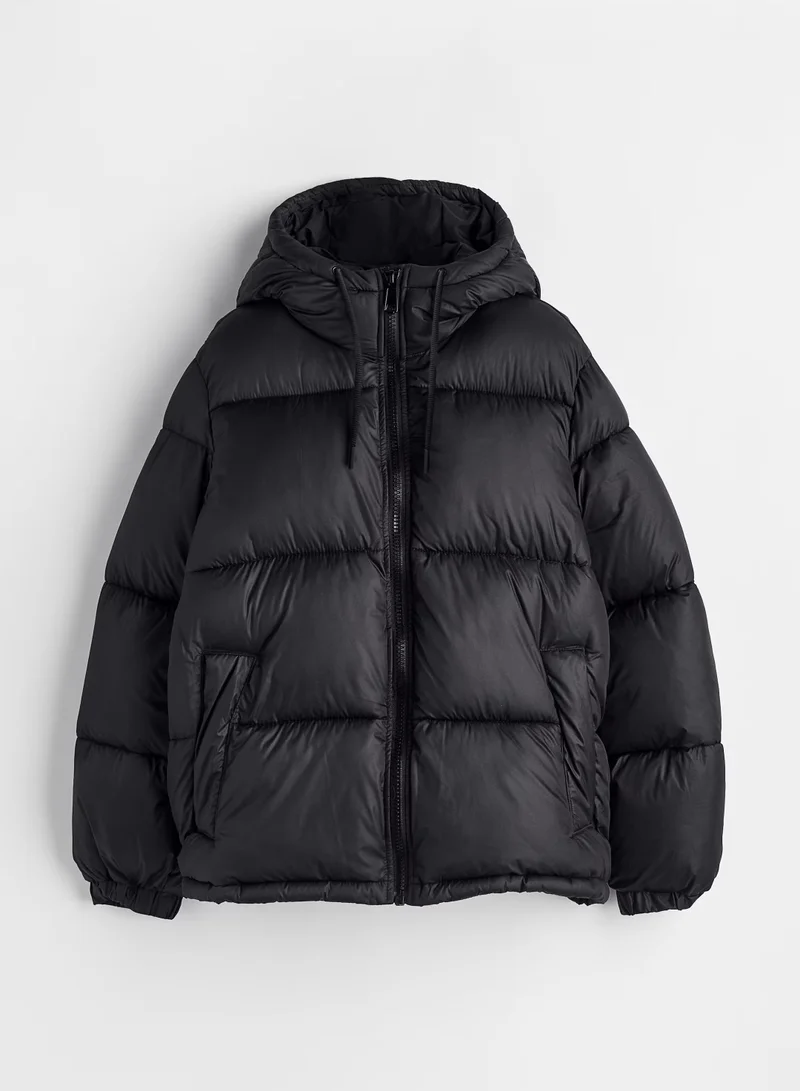 H&M Hooded Puffer Jacket