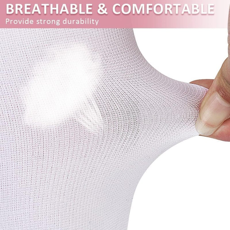 SOLARAE Anti Embolism Stockings Thigh High Knee High for Women, 15-20 mmHg Compression TED Hose Socks with Inspect Hole for the Recovery of Venous Thrombosis and Edema (Green-L) - Image 5