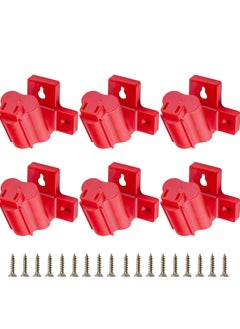 Bukela 6 Packs Tool Holder Mount for Milwaukee M12 12V Drill Tool Hanger Power Tool Storage  - Image 1
