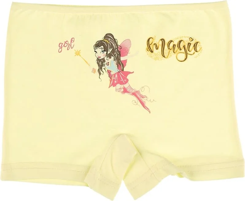دونيلا 10 Pcs Girl Magic Printed Girl's Shorts - 4271JH
