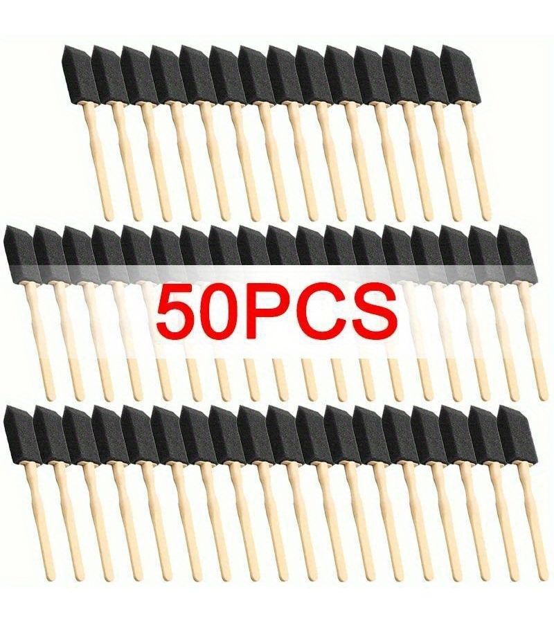 50 قطعة فرشاة تنظيف فتحات تكييف السيارة أداة تنظيف الغبار التفصيلي - Image 4