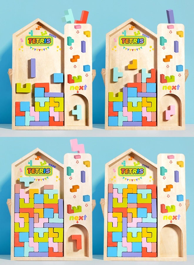 Tetris puzzles 3D building block puzzles Educational toys for early education Building block building toys Thinking exercises Parent-child interaction Birthday present - Image 4