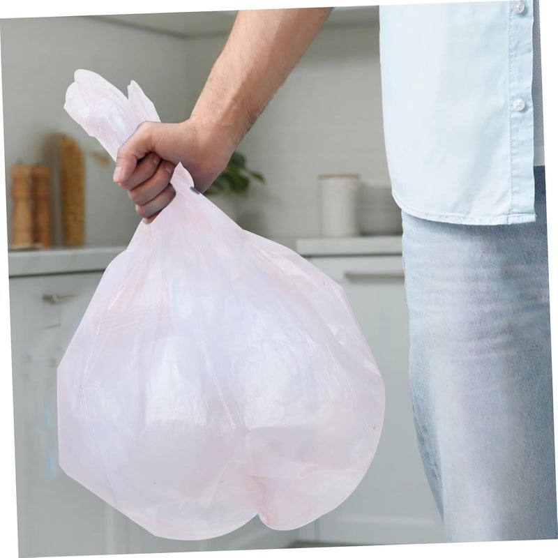 5rolls Garbage Bags Thick Plastic Trash Bags for Kitchen and Bathroom Use Design Versatile for Home Office and Hotel Applications - Image 2