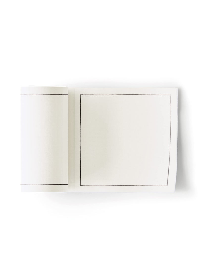 My Drap Basics Cotton Cocktail Napkin 50 Per Roll Cream 43 x 43 Inch