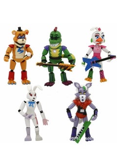 Y&D 5-Piece POP Teddy Bear'S Five-Night Harem Playset 