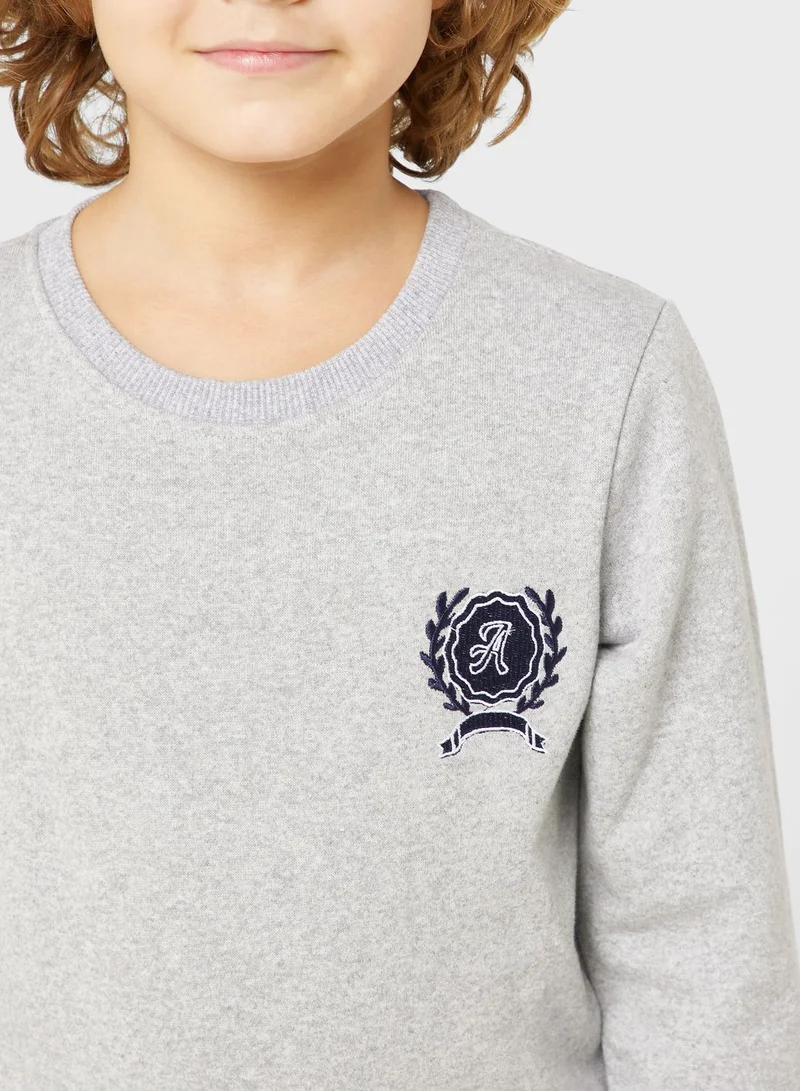 Pinata Embroidered Detail Sweatshirt For Boys