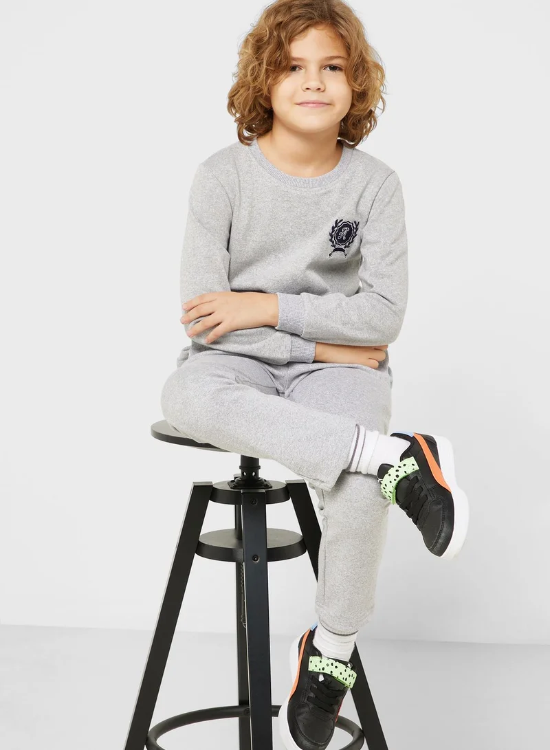 Pinata Embroidered Detail Sweatshirt For Boys