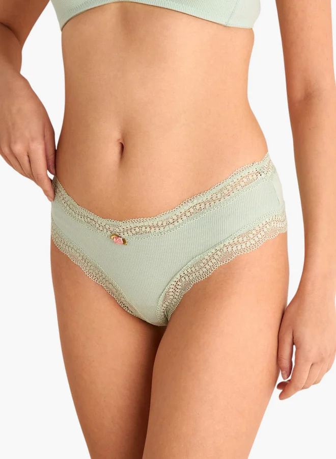 Splash FAV Set of 2 - Lace Detail Briefs